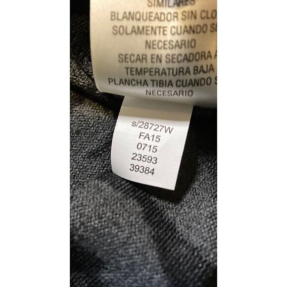 New Charter Club Women's Zebra Print Cowl Neck Poncho Sweater Black Size 2X/3X - Picture 6 of 11